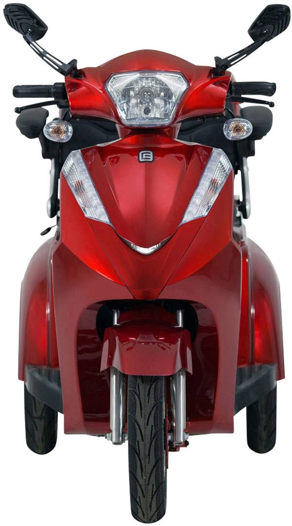 ECONELO E-Trike Rot Blei-Gel 60V 20Ah