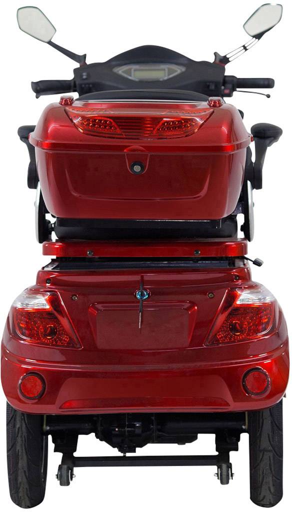 ECONELO E-Trike Rot Blei-Gel 60V 20Ah