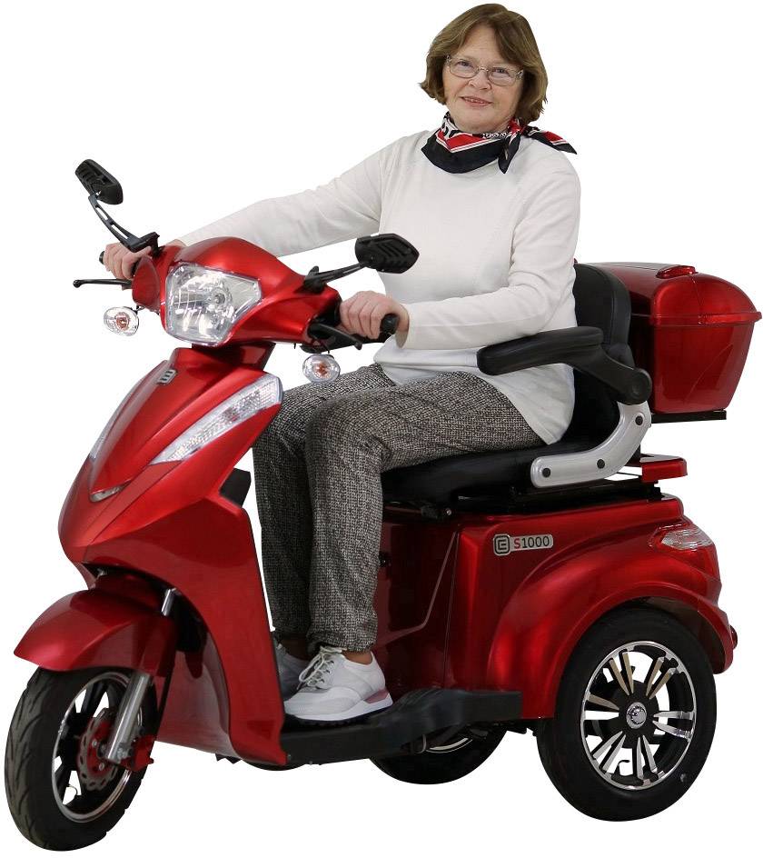 ECONELO E-Trike Rot Blei-Gel 60V 20Ah