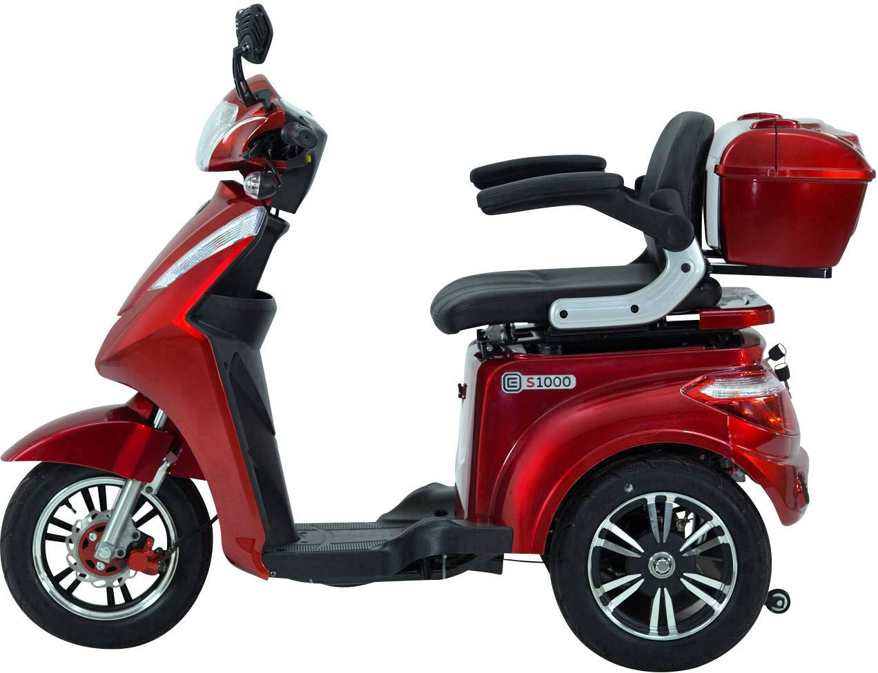 ECONELO E-Trike Rot Blei-Gel 60V 20Ah