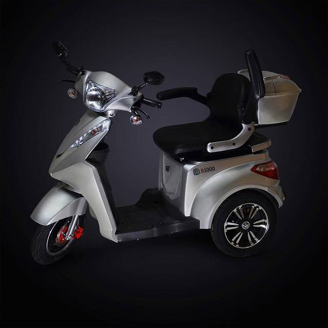 ECONELO E-Trike Silber Blei-Gel 60V 20Ah