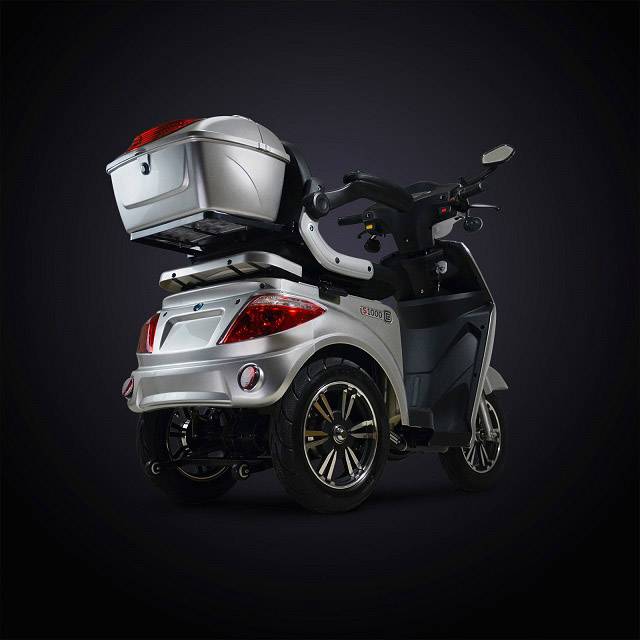 ECONELO E-Trike Silber Blei-Gel 60V 20Ah