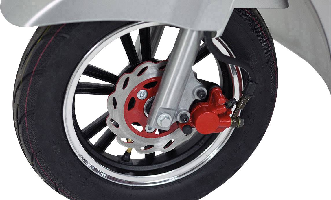 ECONELO E-Trike Silber Blei-Gel 60V 20Ah