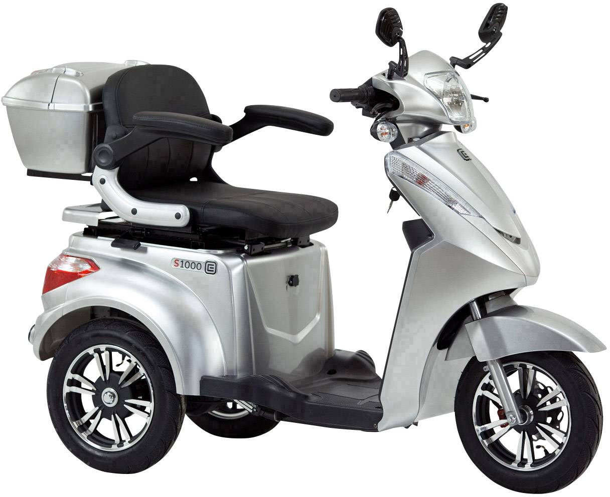ECONELO E-Trike Silber Blei-Gel 60V 20Ah