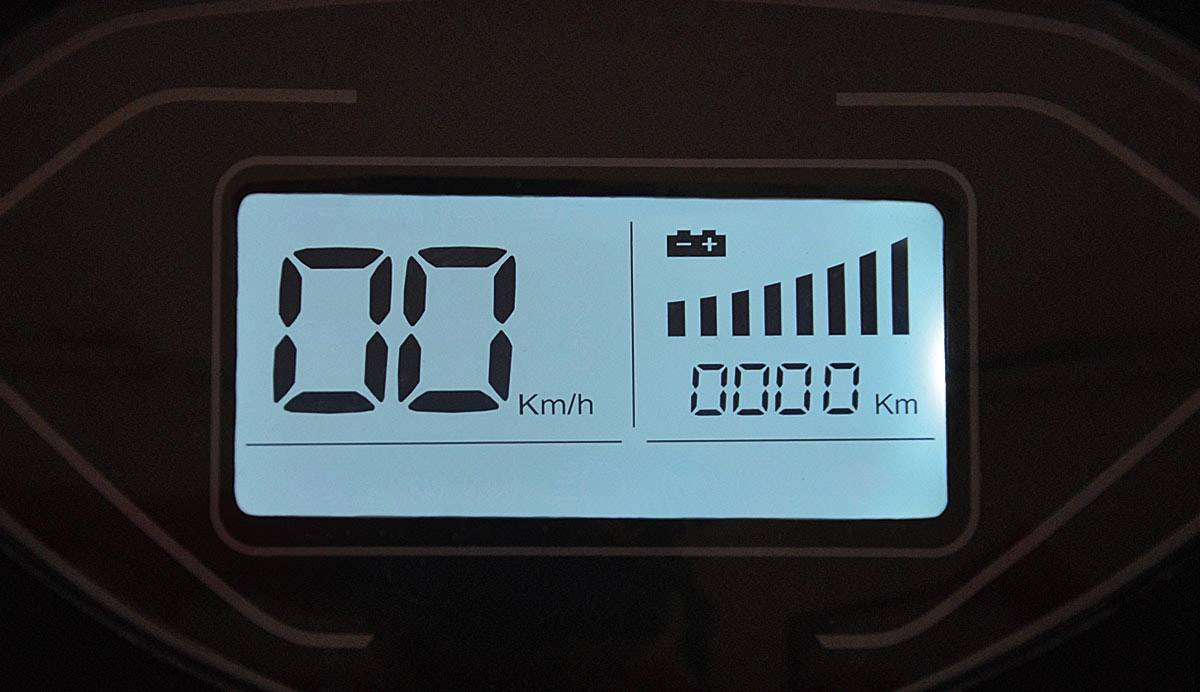 ECONELO E-Trike Schwarz Blei-Gel 60V 20Ah