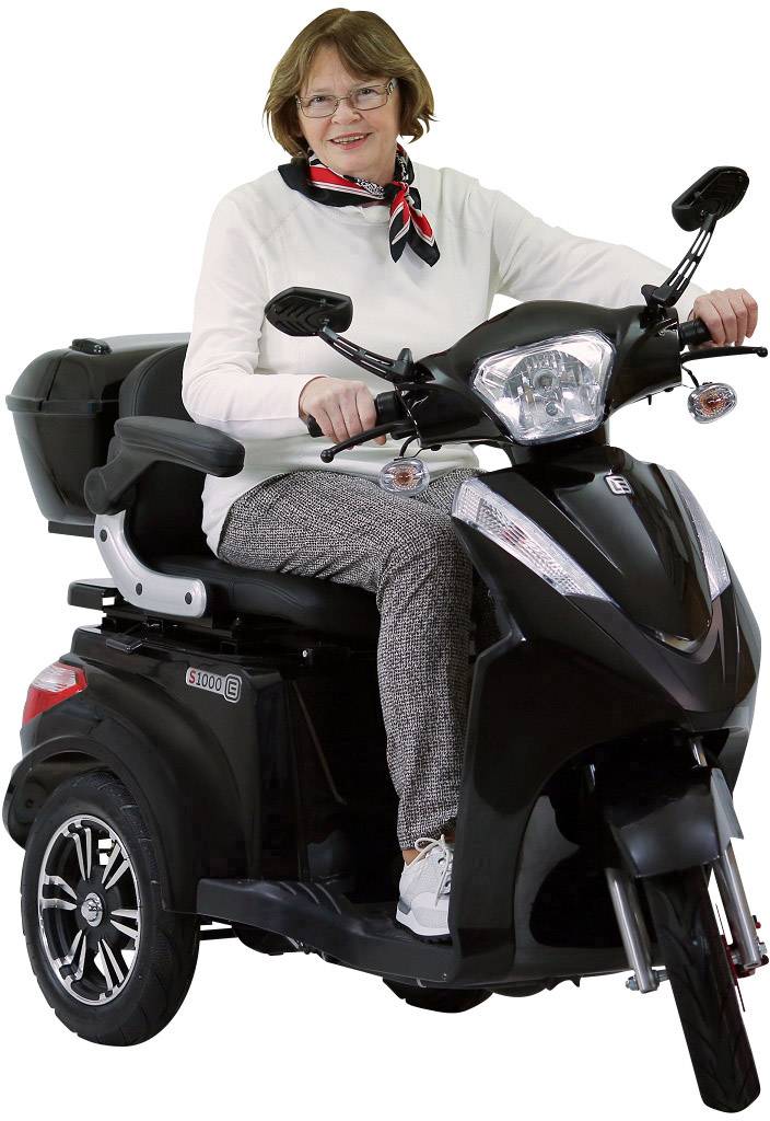 ECONELO E-Trike Schwarz Blei-Gel 60V 20Ah