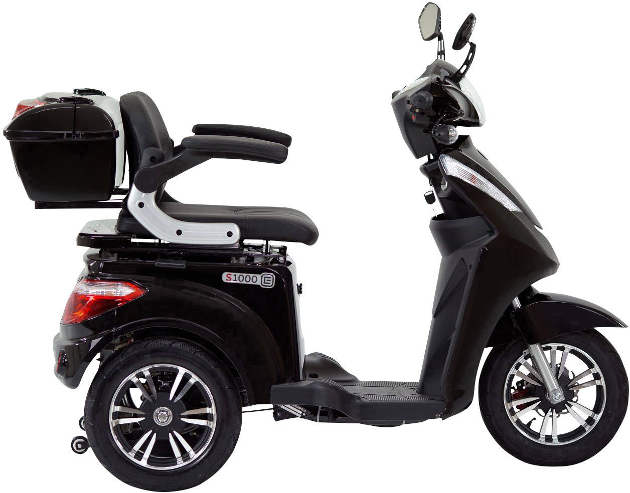ECONELO E-Trike Schwarz Blei-Gel 60V 20Ah