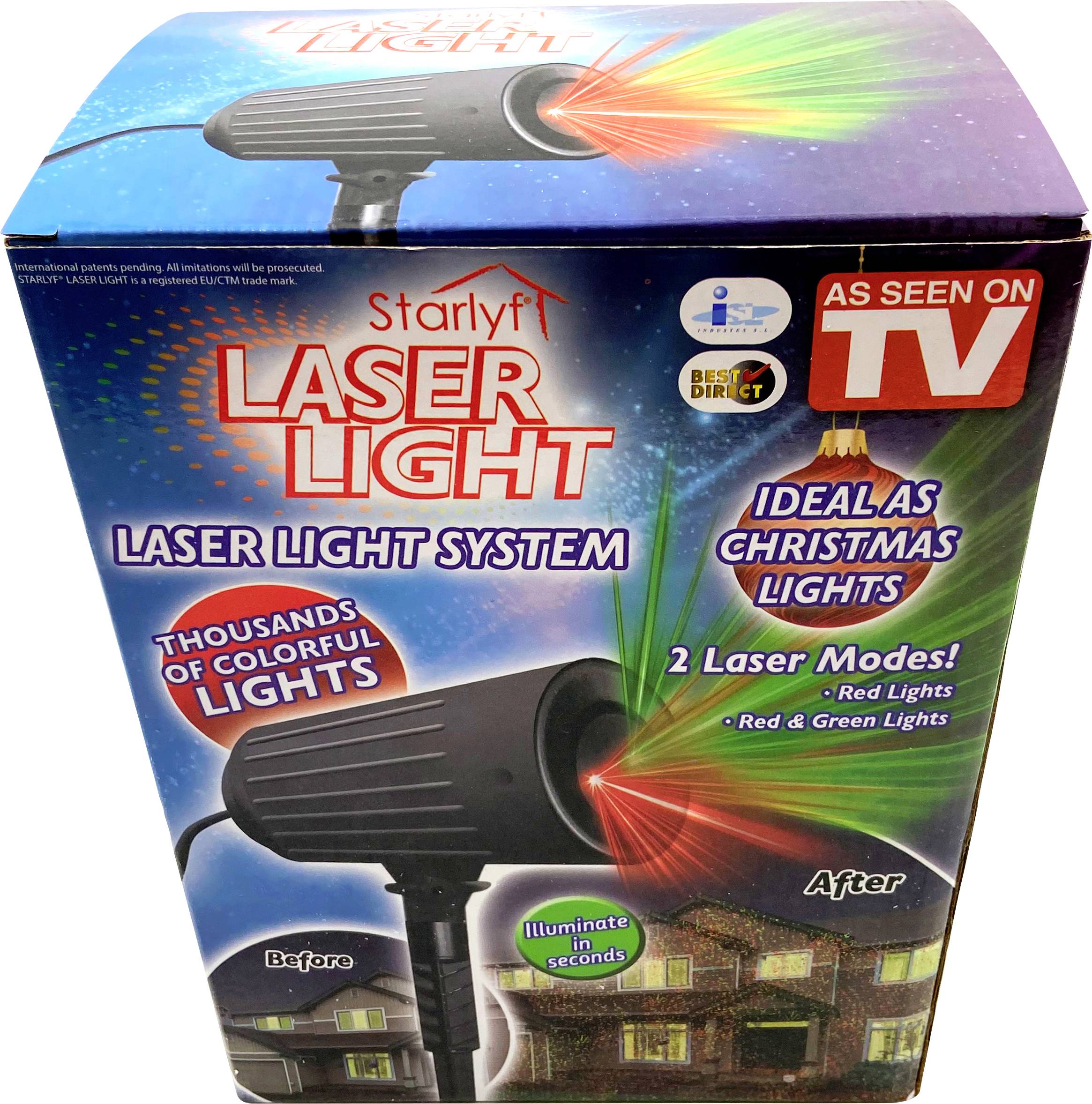 Starlyf Laser-Lichteffekt Schwarz