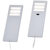 Paul Neuhaus HELENA LED-Unterbauleuchte 2er Set LED LED fest eingebaut 4W Warmweiß Aluminium Paul Neuhaus HELENA LED-Unterbauleuchte 2er Set LED LED fest eingebaut 4W Warmweiß Aluminium