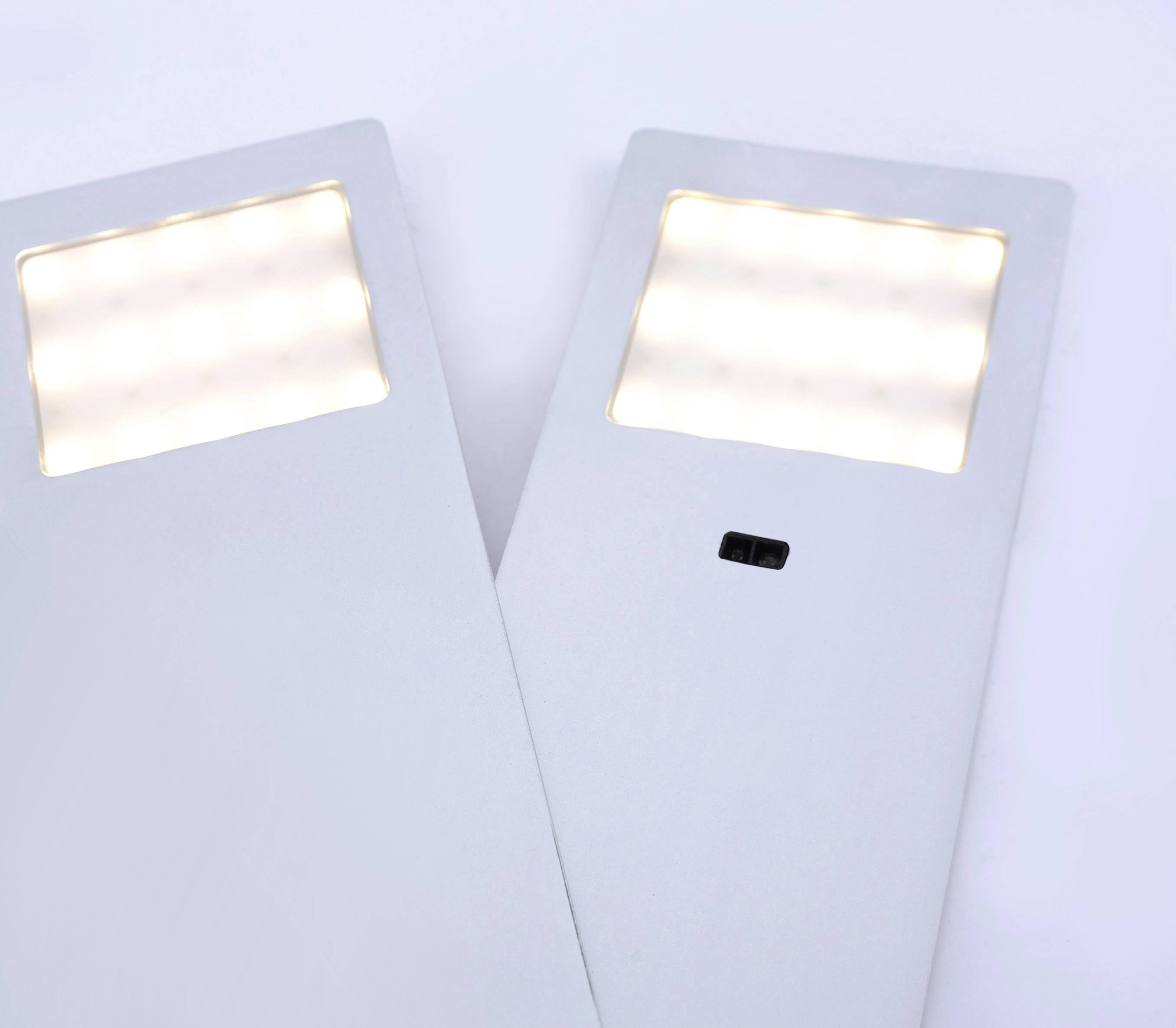 Paul Neuhaus HELENA LED-Unterbauleuchte 2er Set LED LED fest eingebaut 4W Warmweiß Aluminium