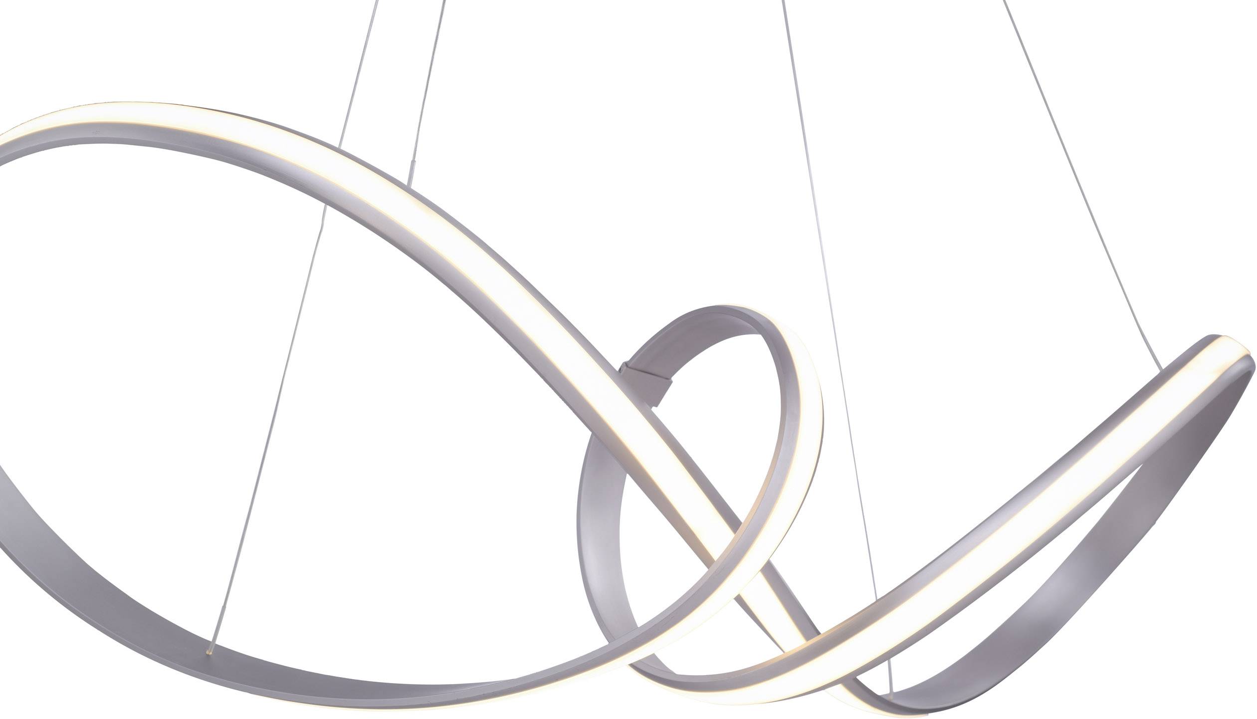 Paul Neuhaus MELINDA 8292-55 LED-Pendelleuchte 38 W Edelstahl (gebürstet)