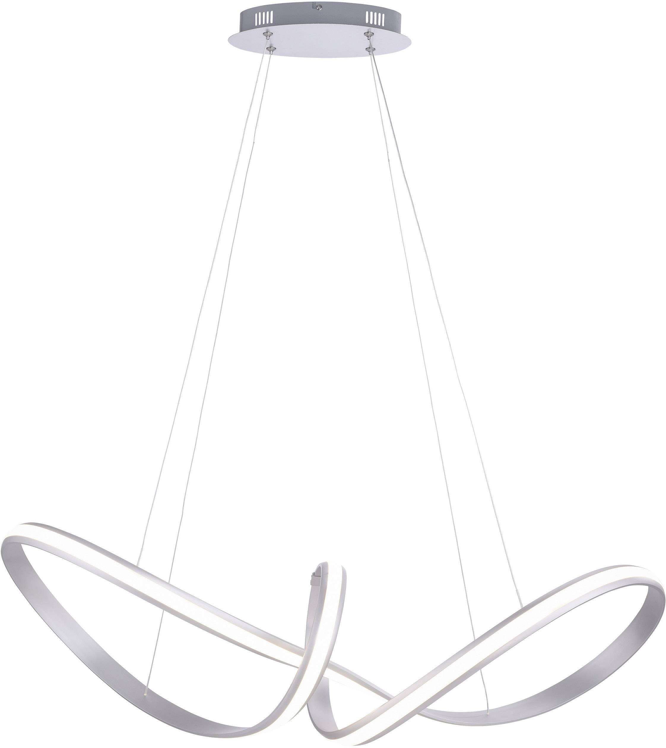 Paul Neuhaus MELINDA 8292-55 LED-Pendelleuchte 38 W Edelstahl (gebürstet)