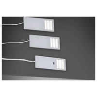 Paul Neuhaus HELENA LED-Unterbauleuchte 3er Set LED LED fest eingebaut 6W Warmweiß Aluminium Paul Neuhaus HELENA LED-Unterbauleuchte 3er Set LED LED fest eingebaut 6W Warmweiß Aluminium