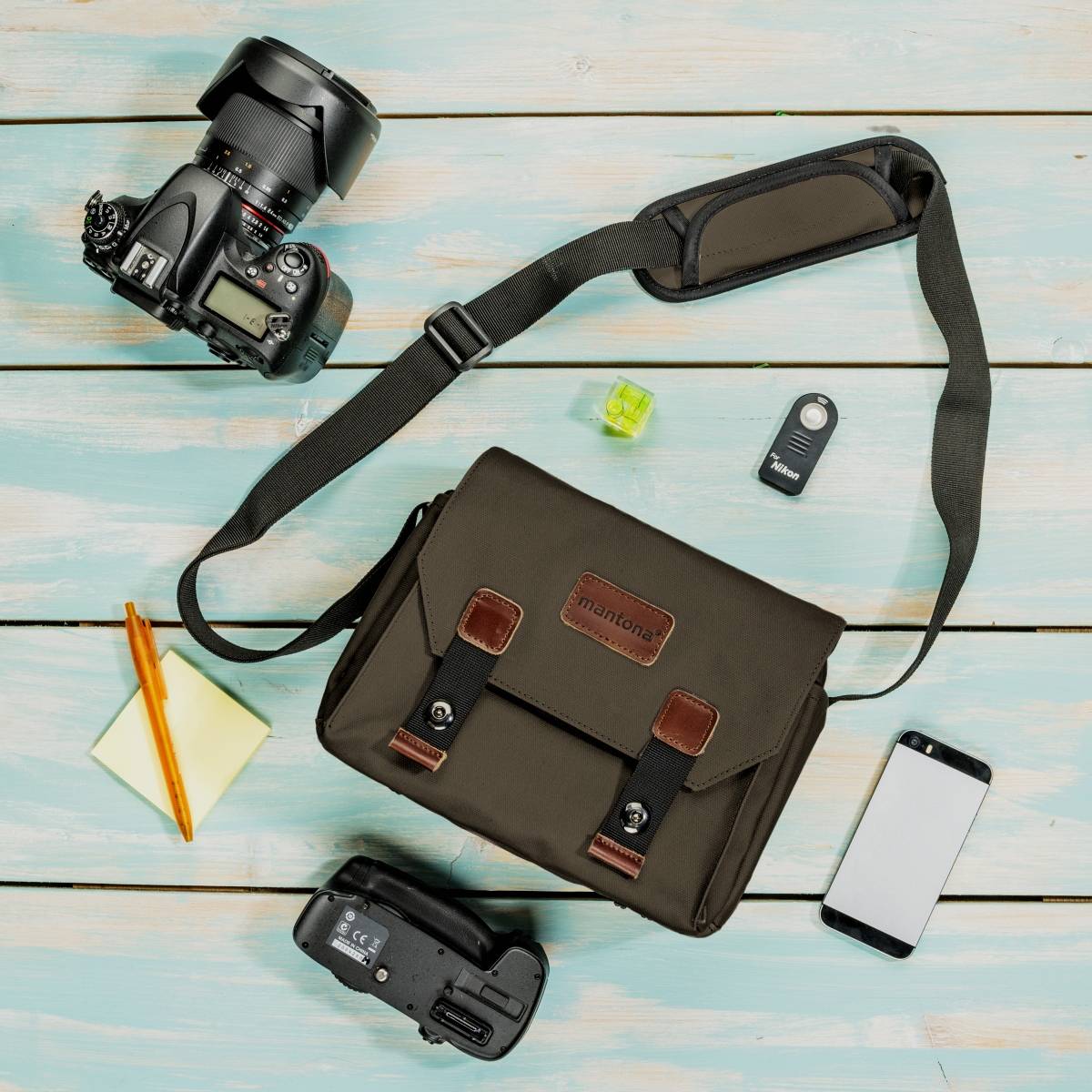 Mantona 21642 Kameratasche Innenmaß (B x H x T) 205 x 160 x 100mm