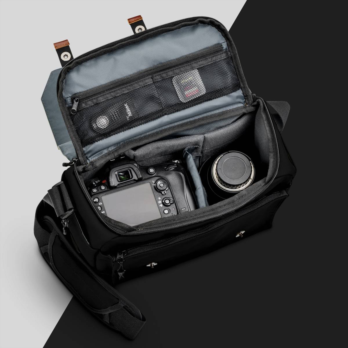 Mantona 21645 Kameratasche Innenmaß (B x H x T) 260 x 195 x 120 mm