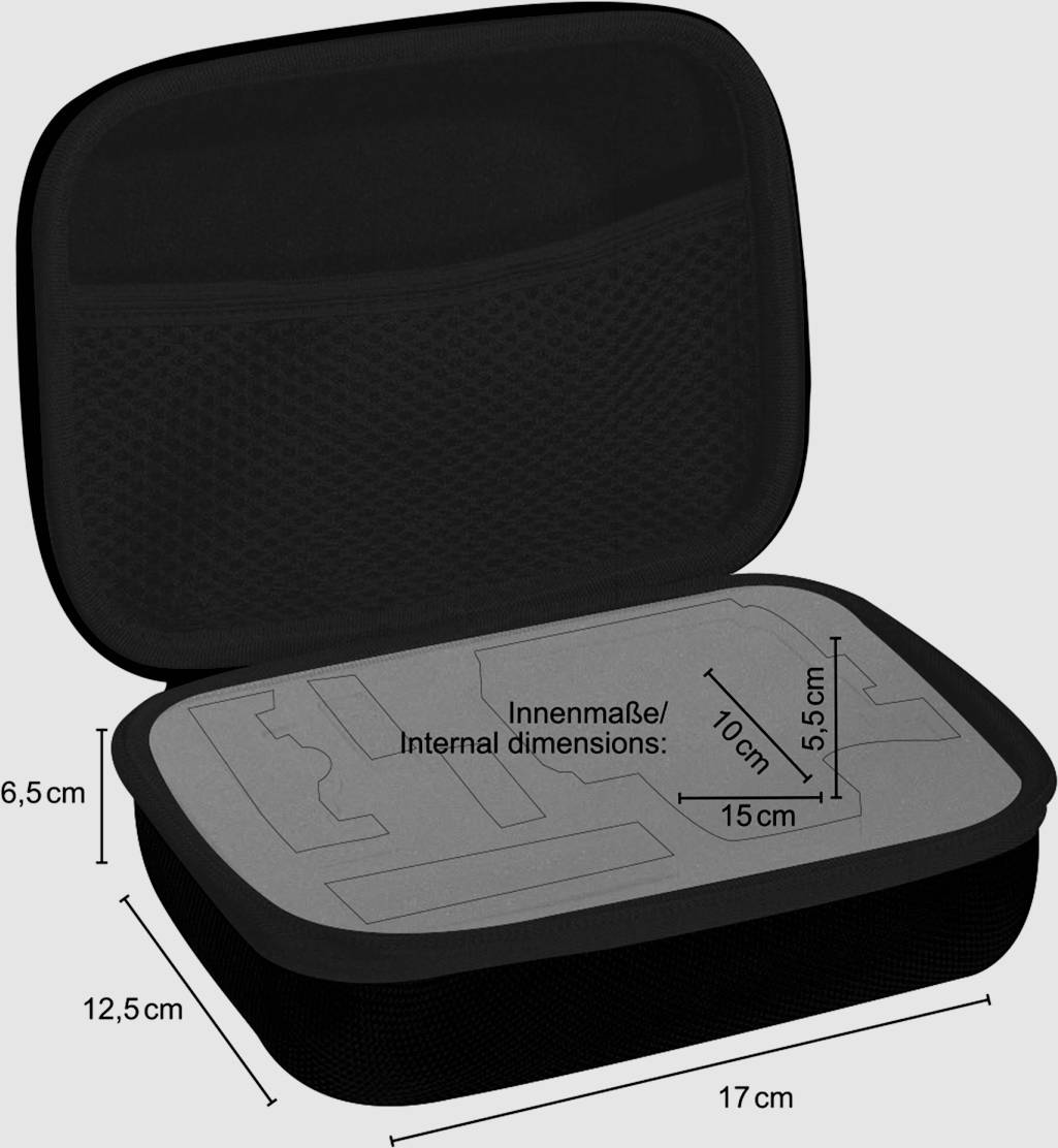Mantona Hardcase GoPro S Gehäuse GoPro Hero, GoPro Hero 2, GoPro Hero 3, GoPro Hero 4, GoPro Hero 4 Session, GoPro Hero 4 Silver
