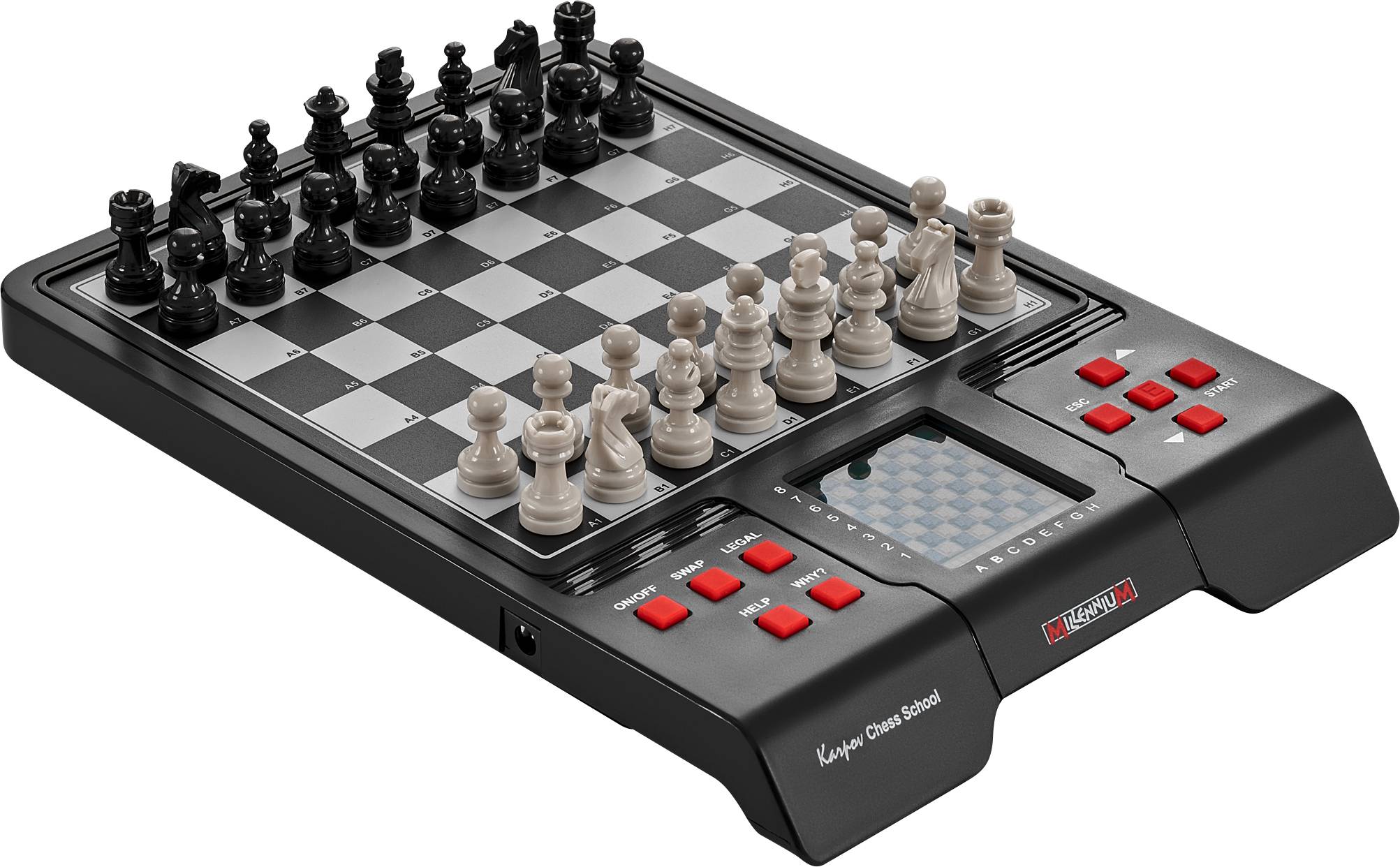 Millennium M805 Karpov Schachcomputer, Schachschule