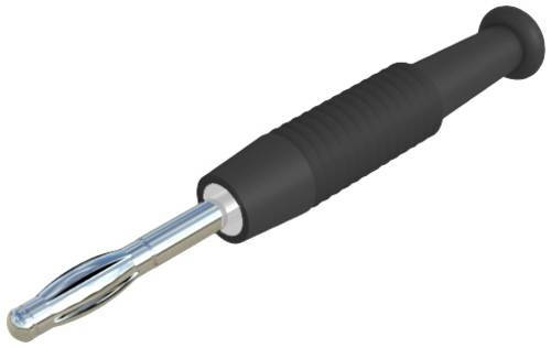 Hirschmann Test & Measurement MSTF 2 sw Lamellenstecker Stecker, gerade Stift-Ø: 2 mm Schwarz 1 St.