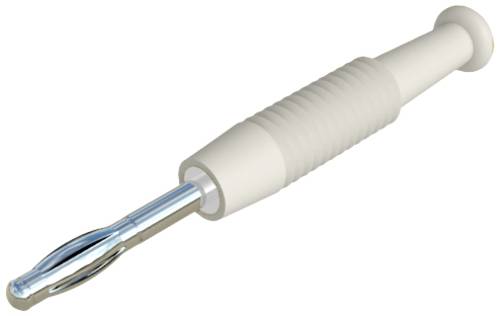 Hirschmann Test & Measurement MSTF 2 ws Lamellenstecker Stecker, gerade Stift-Ø: 2 mm Weiß