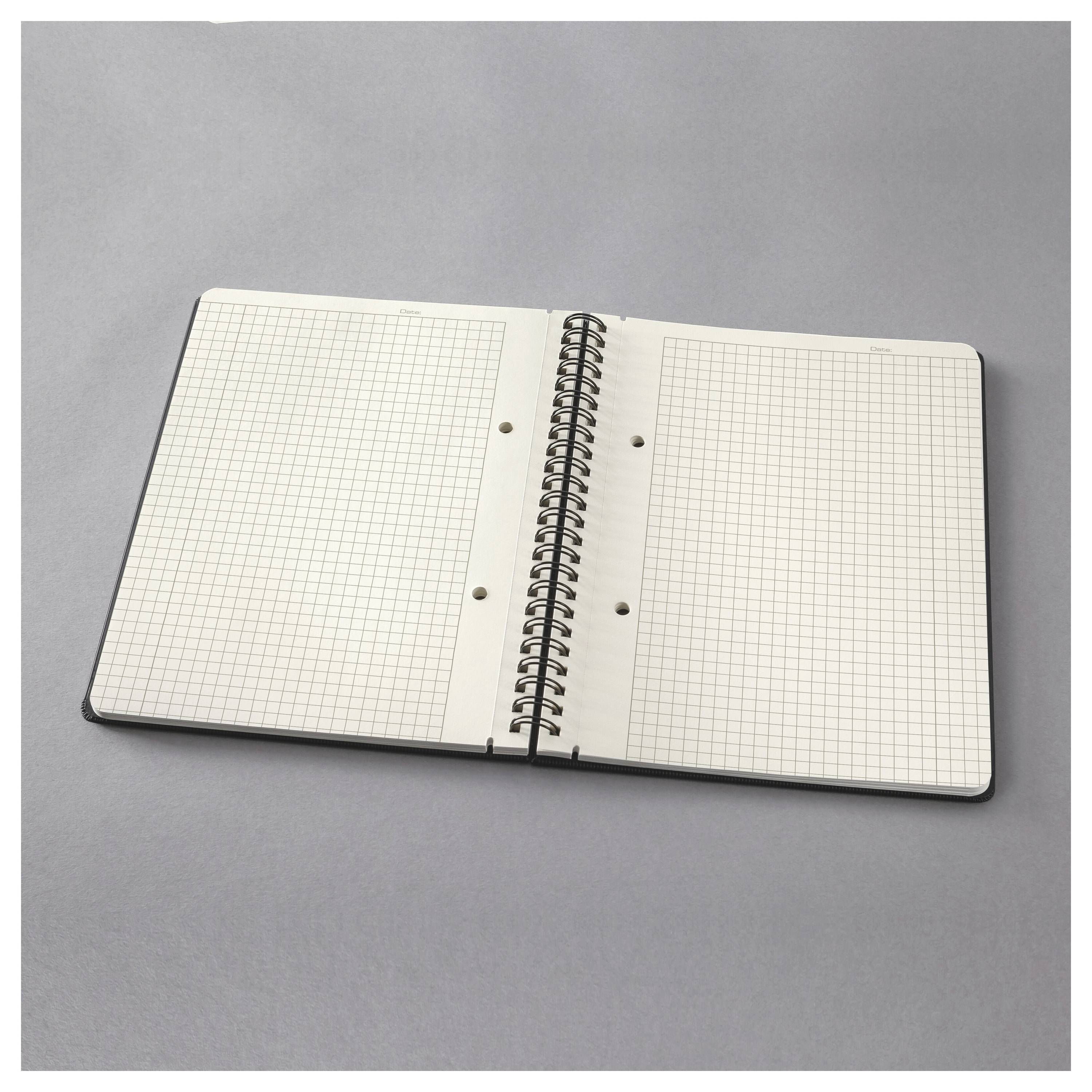Sigel Spiralblock CONCEPTUM® CO822 Hardcover Schwarz DIN A5 kariert Anzahl der Blätter: 160
