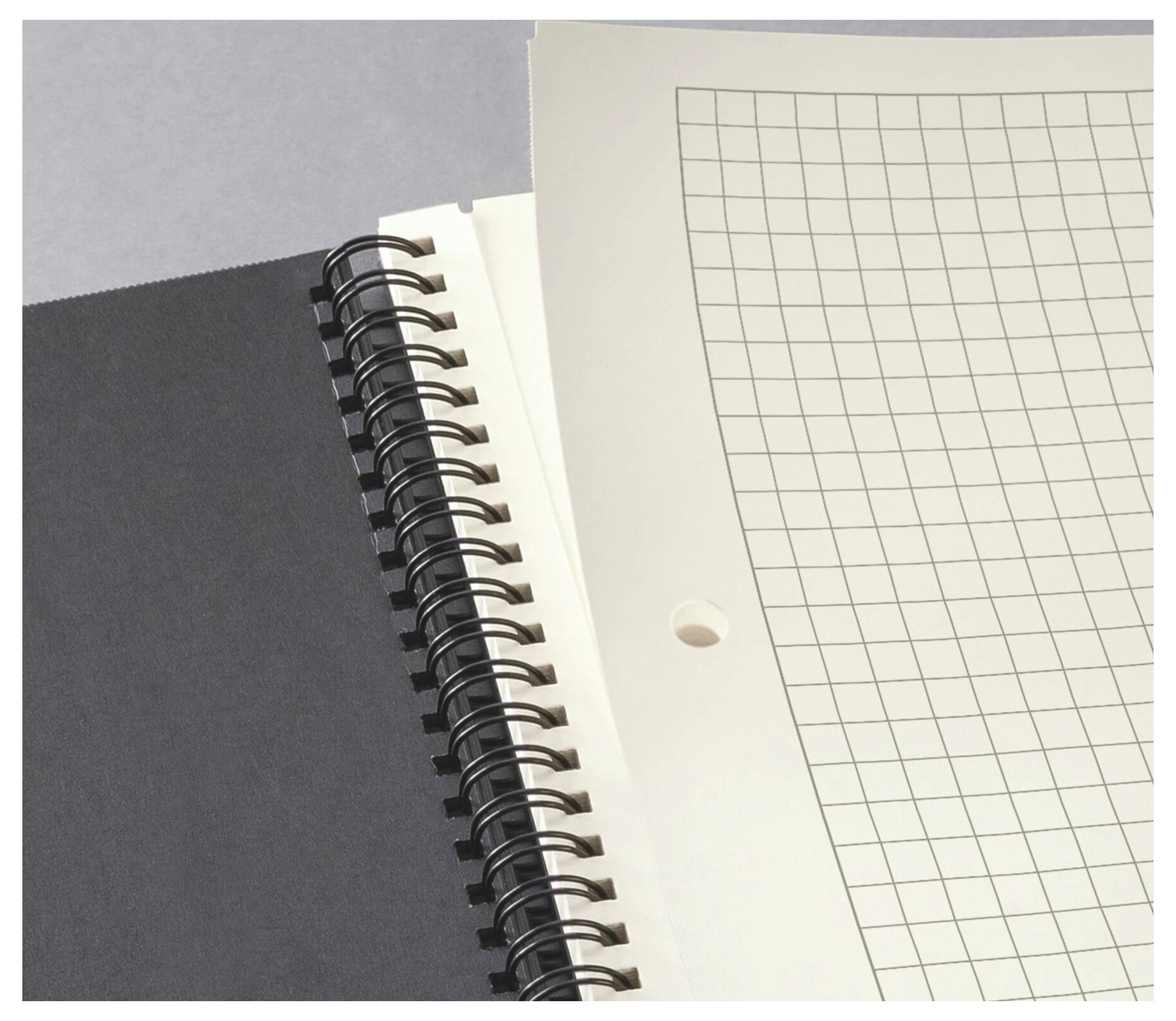 Sigel Spiralblock CONCEPTUM® CO822 Hardcover Schwarz DIN A5 kariert Anzahl der Blätter: 160