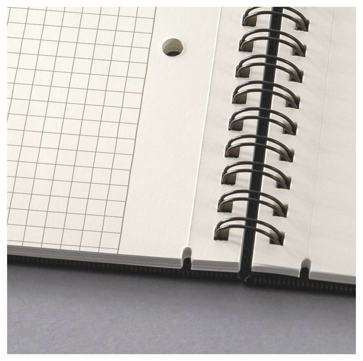 Sigel Spiralblock CONCEPTUM® CO822 Hardcover Schwarz DIN A5 kariert Anzahl der Blätter: 160