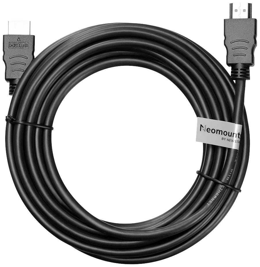 Neomounts HDMI Anschlusskabel HDMI-A Stecker, HDMI-A Stecker 5.00m Schwarz HDMI15MM HDMI-Kabel