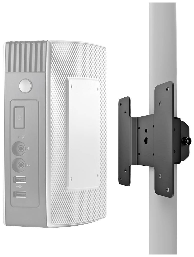 Neomounts PC Halterung Klemme, 75 x 75mm VESA-Standard, 100 x 100mm VESA-Standard THINCLIENT-05 THINCLIENT-05 Schwarz