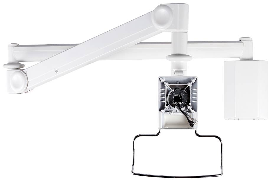 Neomounts FPMA-HAW100 1fach Monitor-Wandhalterung 25,4cm (10") - 61cm (24") Weiß Höhenverstellbar, Neigbar, Schwenkbar