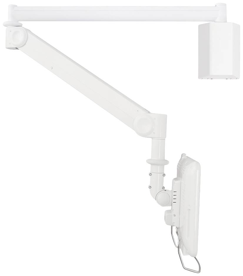 Neomounts FPMA-HAW100 1fach Monitor-Wandhalterung 25,4cm (10") - 61cm (24") Weiß Höhenverstellbar, Neigbar, Schwenkbar