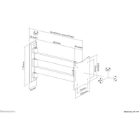 Neomounts FPMA-W820 1fach Monitor-Wandhalterung 25,4 cm (10") - 68,6 cm (27") Silber Neigbar, Schwenkbar Neomounts FPMA-W820 1fach Monitor-Wandhalterung 25,4 cm (10") - 68,6 cm (27") Silber Neigbar, Schwenkbar