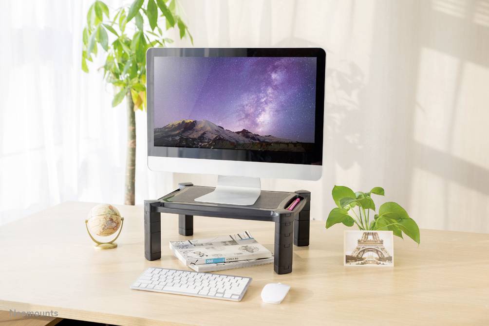 Newstar TIS Monitorstanda.erhöher Glas Max.25KG NSMONITOR20