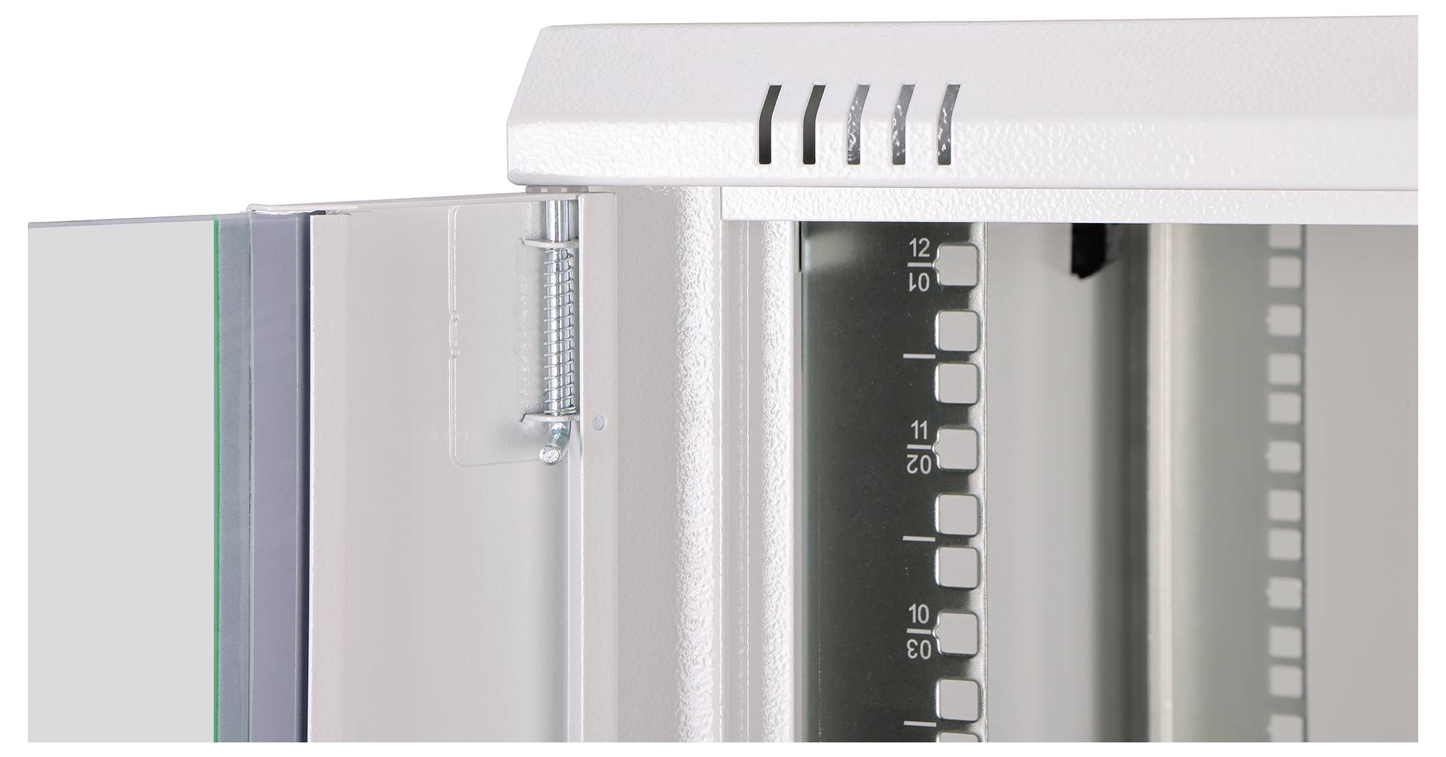 Digitus DN-19 12U-6/6-EC 19 Zoll Wandgehäuse (B x H x T) 600 x 638.4 x 600 mm 12 HE Lichtgrau (RAL 7035)