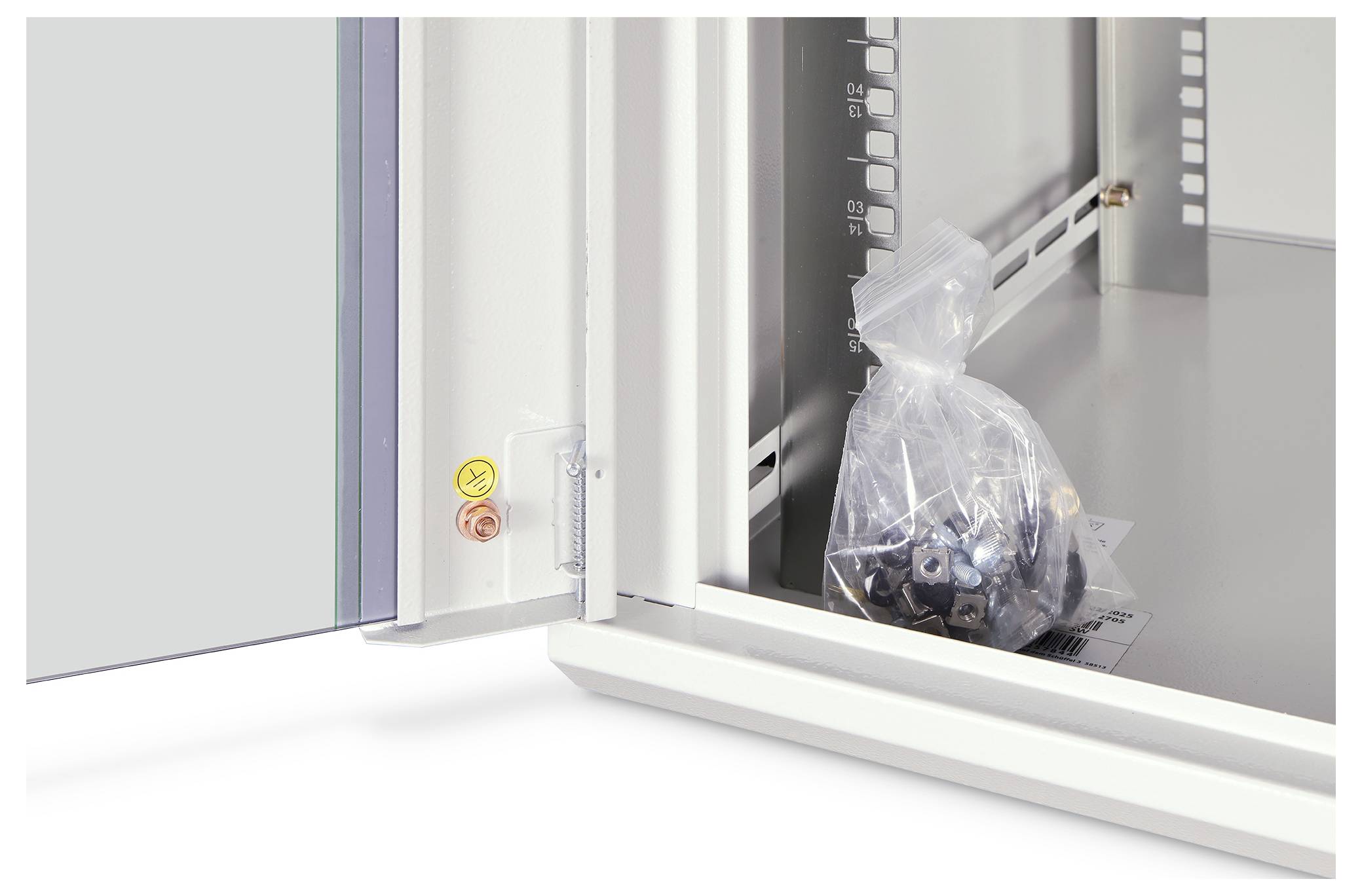 Digitus DN-19 16U-6/6-EC 19 Zoll Wandgehäuse (B x H x T) 600 x 816 x 600mm 16 HE Lichtgrau (RAL 7035)