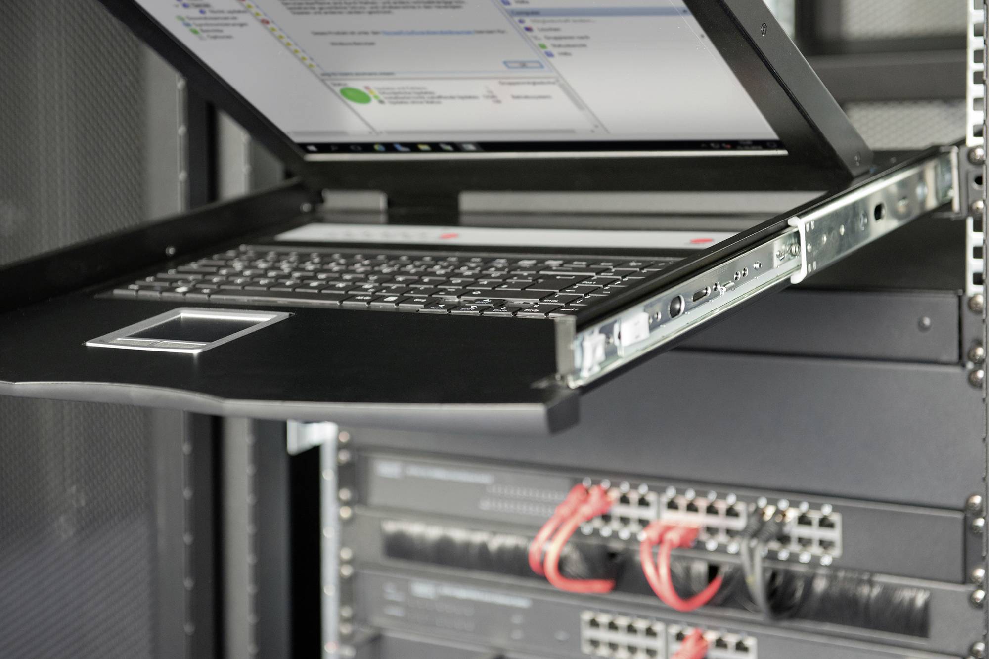 Digitus DS-72210-1US 1 Port KVM-Konsole VGA 1280 x 1024 Pixel