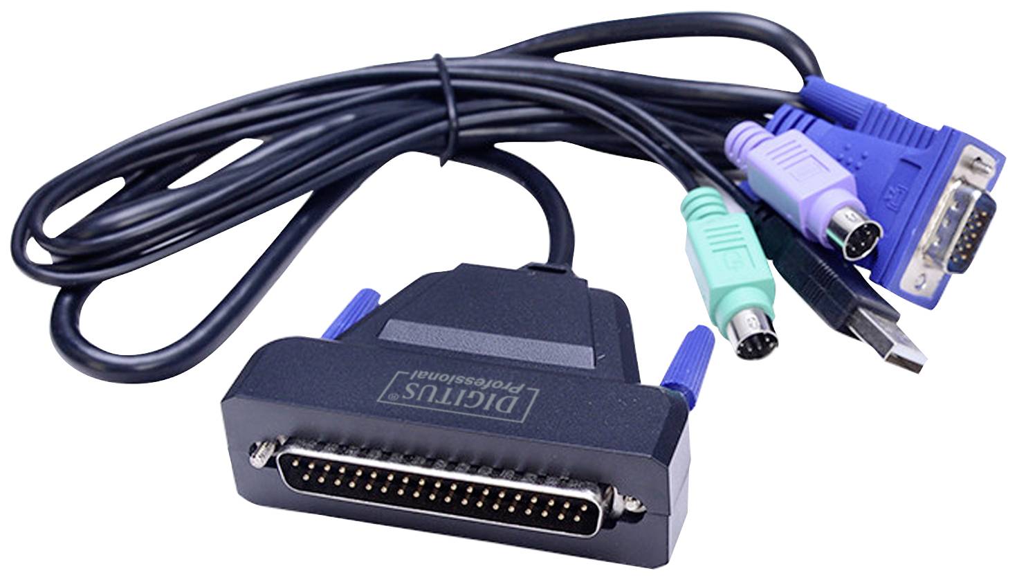 Digitus DS-72211-1IT KVM-Konsole VGA 1366 x 768 Pixel