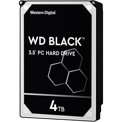 Western Digital Black™ 4TB Interne Festplatte 8.9cm (3.5 Zoll) SATA III WD4005FZBX Bulk