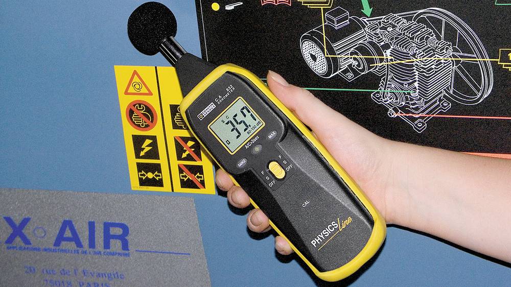 Chauvin Arnoux Schallpegel-Messgerät C.A 832 37 - 130 dB 31.5Hz - 8000Hz