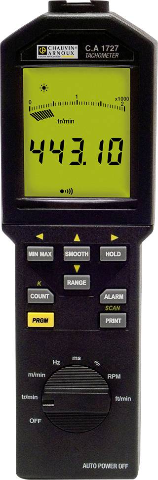 Chauvin Arnoux P01174830 Drehzahlmesser mechanisch, optisch 10000 U/min (max) 60 - 100000 U/min