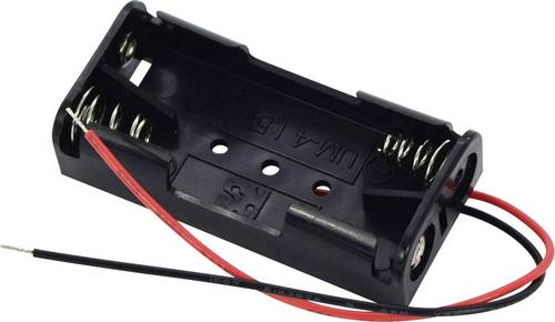 Takachi SN42 Batteriehalter 2x Micro (AAA) Kabel (L x B x H) 52.3 x 24.7 x 13mm