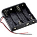 Takachi SN34 Batteriehalter 4x Mignon (AA) Kabel (L x B x H) 61.9 x 57.2 x 15 mm