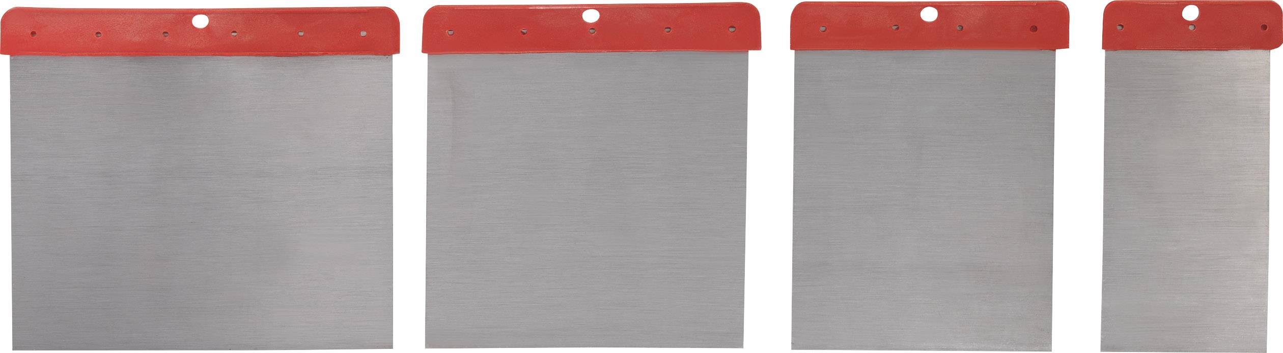 Basetech BT-1882845 Kohlenstoffstahl Wandschaber mit rotem Kunststoffstiel