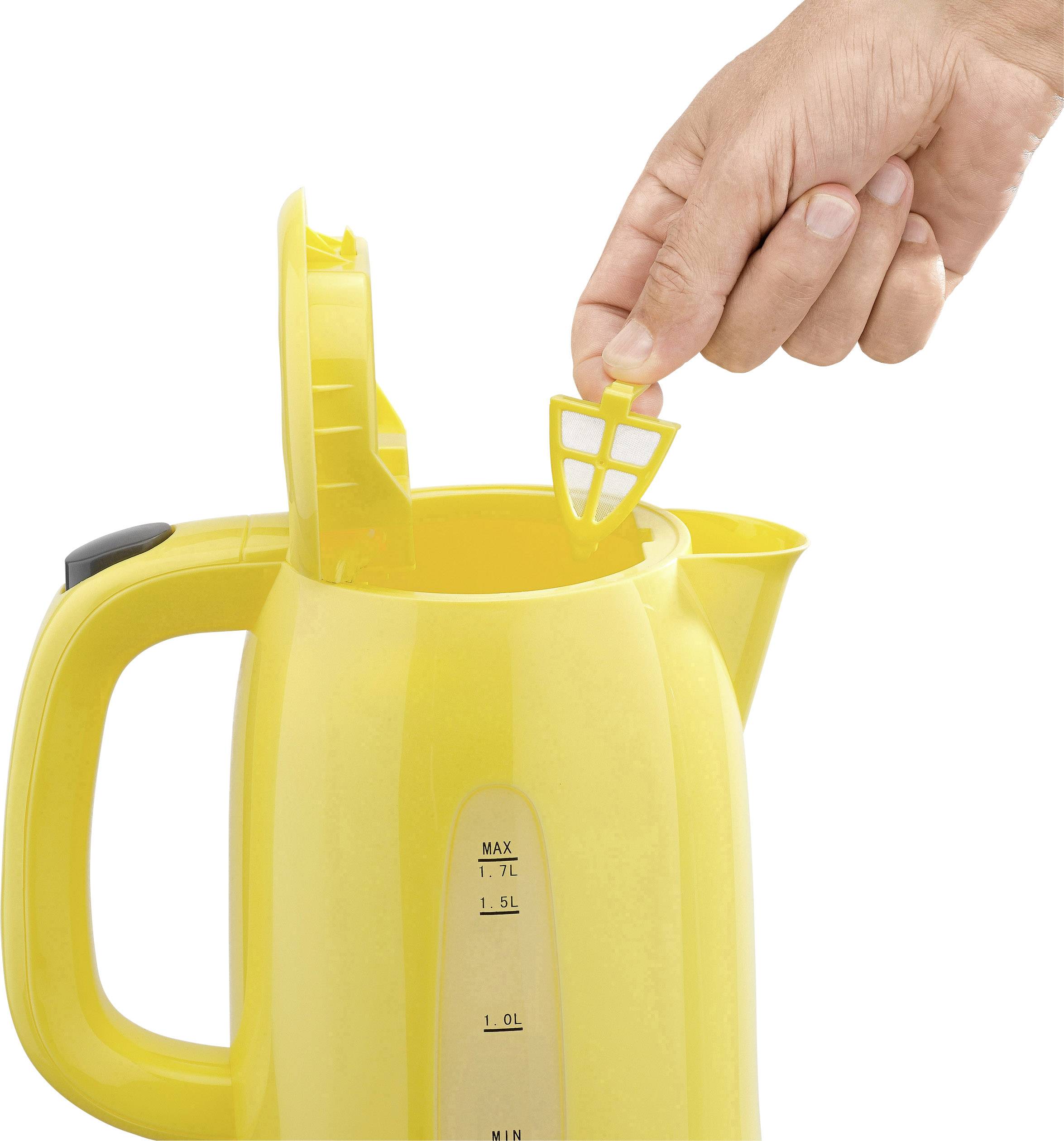 EFBE Schott SC WK 1080.1 GLB Wasserkocher schnurlos Gelb