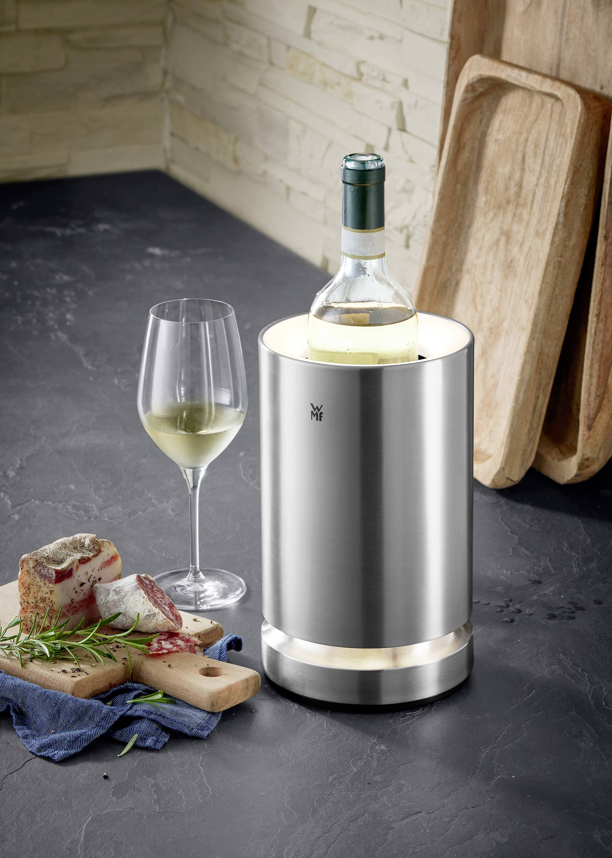 WMF AMBIENT 0415400011 Sekt- und Weinkühler Silber