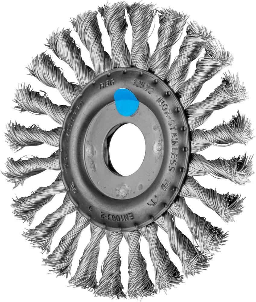 PFERD TOOLS Rundbürste, gezopft POS RBG 12512/22,2 INOX 0,35 Rbg 43303006 1St.