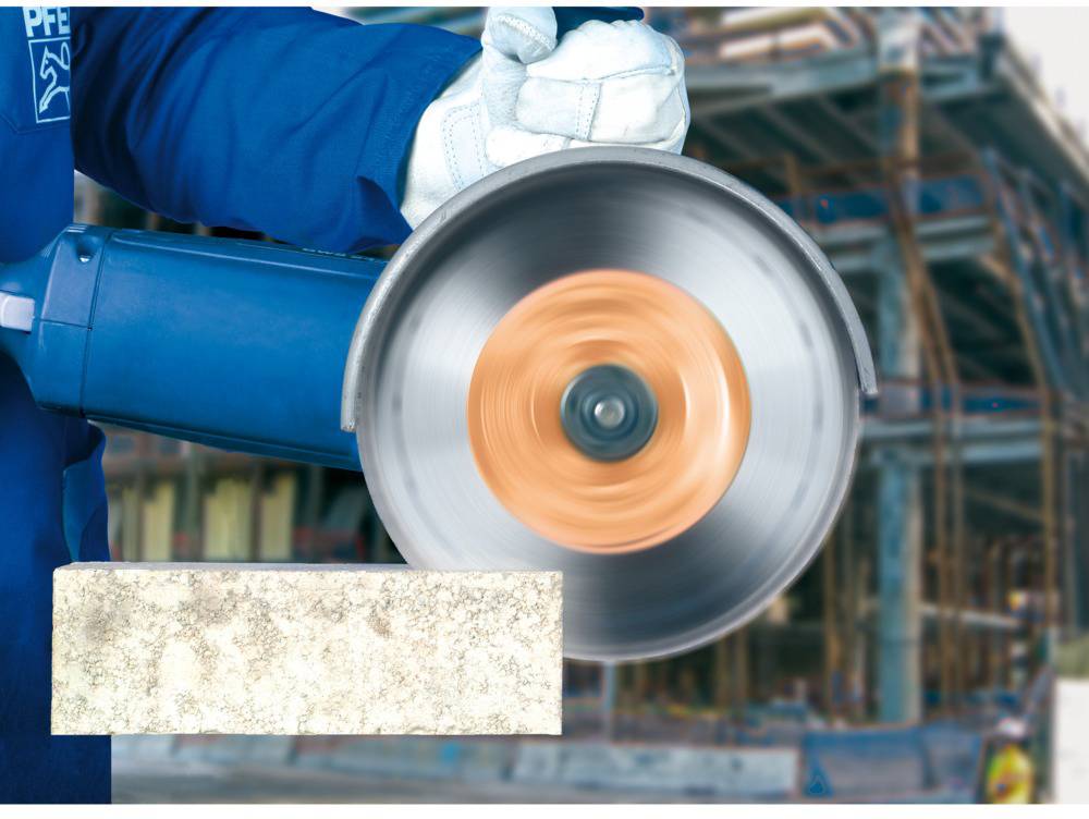 PFERD 68017222 Dg Psf Diamanttrennscheibe Durchmesser 178mm Bohrungs-Ø 22.23mm 1St.