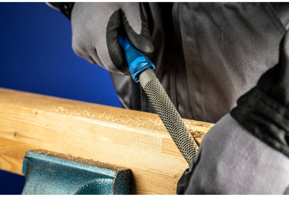 PFERD TOOLS 11233257 Holzraspel Halbrund Hieb 2 inkl. Ergonomie-Feilenheft Länge 250mm 1St.