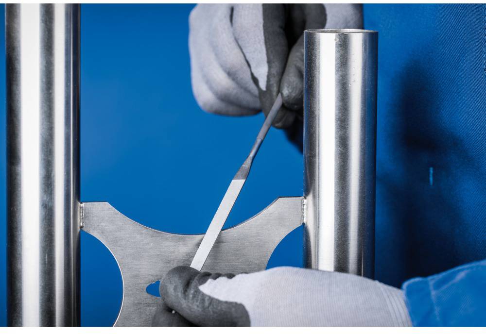 PFERD 12314082 CORRADI-Nadelfeilen-Set Schweizer Hieb 1 in PVC-Rolltasche Länge 160mm 1St.