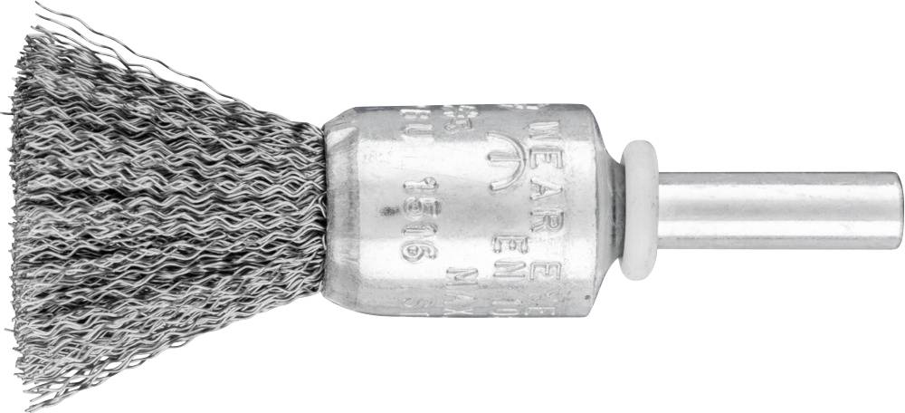 PFERD TOOLS Pinselbürste mit Schaft, ungezopft PBU 1516/6 ST 0,20 Pbu 43203005 10 St.