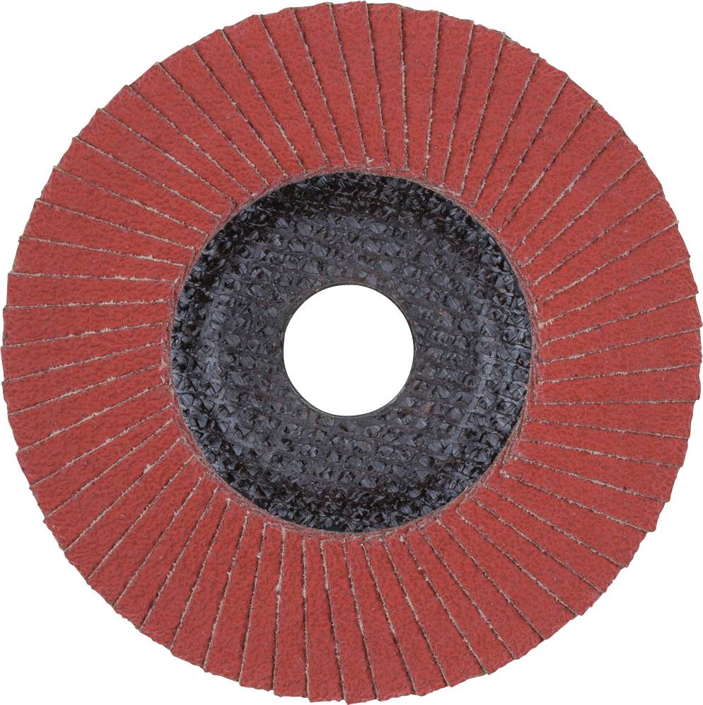 PFERD 67654125 A-Cool Sg Inox + Alu Fächerschleifscheibe Durchmesser 125mm Bohrungs-Ø 22.23mm 10St.